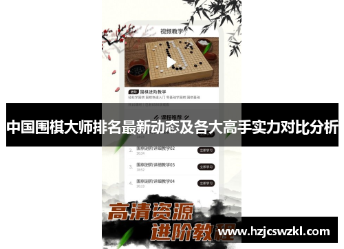 中国围棋大师排名最新动态及各大高手实力对比分析